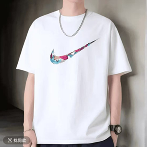 【一折粉丝福利】潮牌短袖印花T恤宽松夏季男女同款