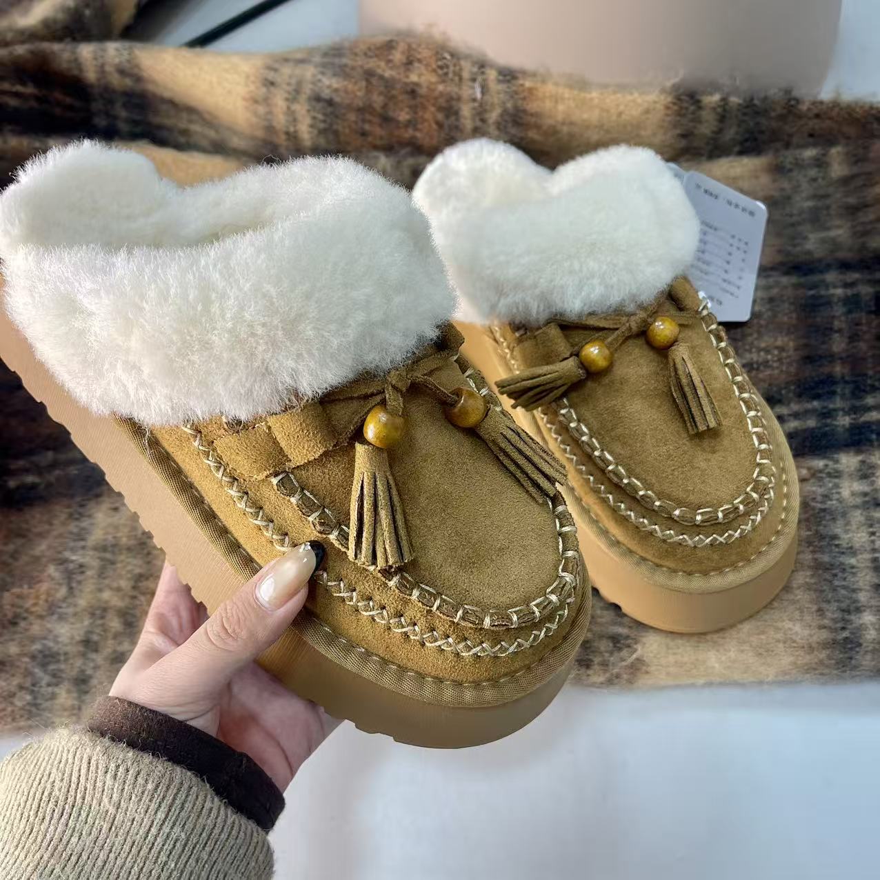 包头款复古港风百搭风防滑棉拖鞋百搭包头拖浅口9907