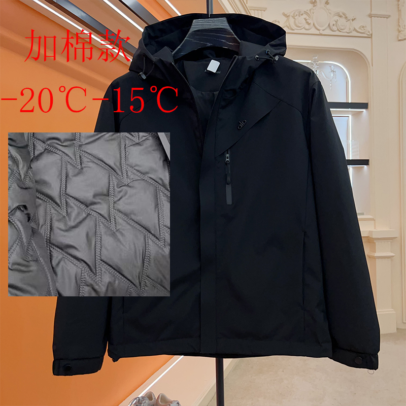  秋冬加棉款  2025男女同款冲锋衣外套