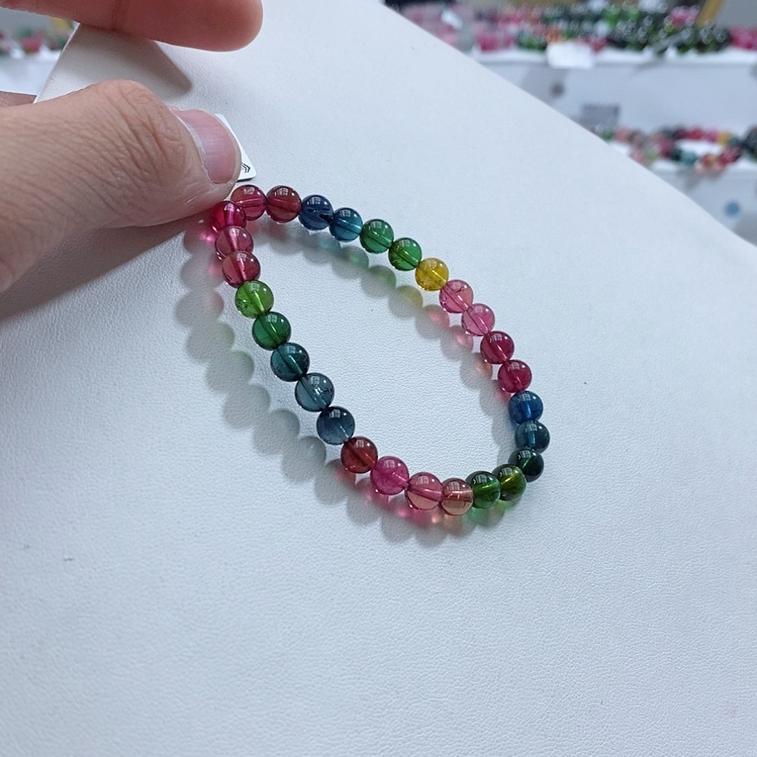 碧玺手链未镶嵌手链