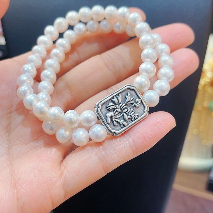 淡水珍珠颈饰未镶嵌手串