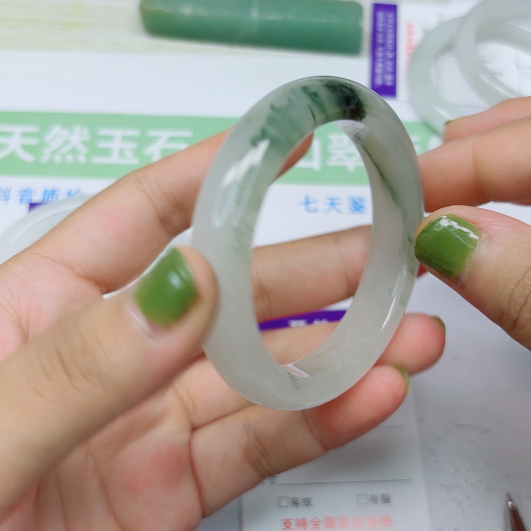 未镶嵌手镯石英质玉61/50