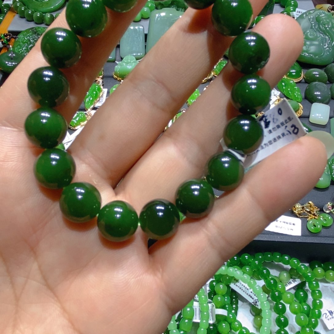 未镶嵌手链和田玉（碧玉）