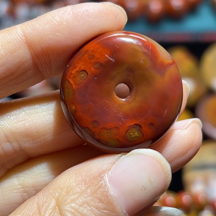 玛瑙/玉髓吊坠(不含链)未镶嵌