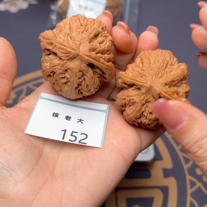文玩核桃把件48大粗筋 152