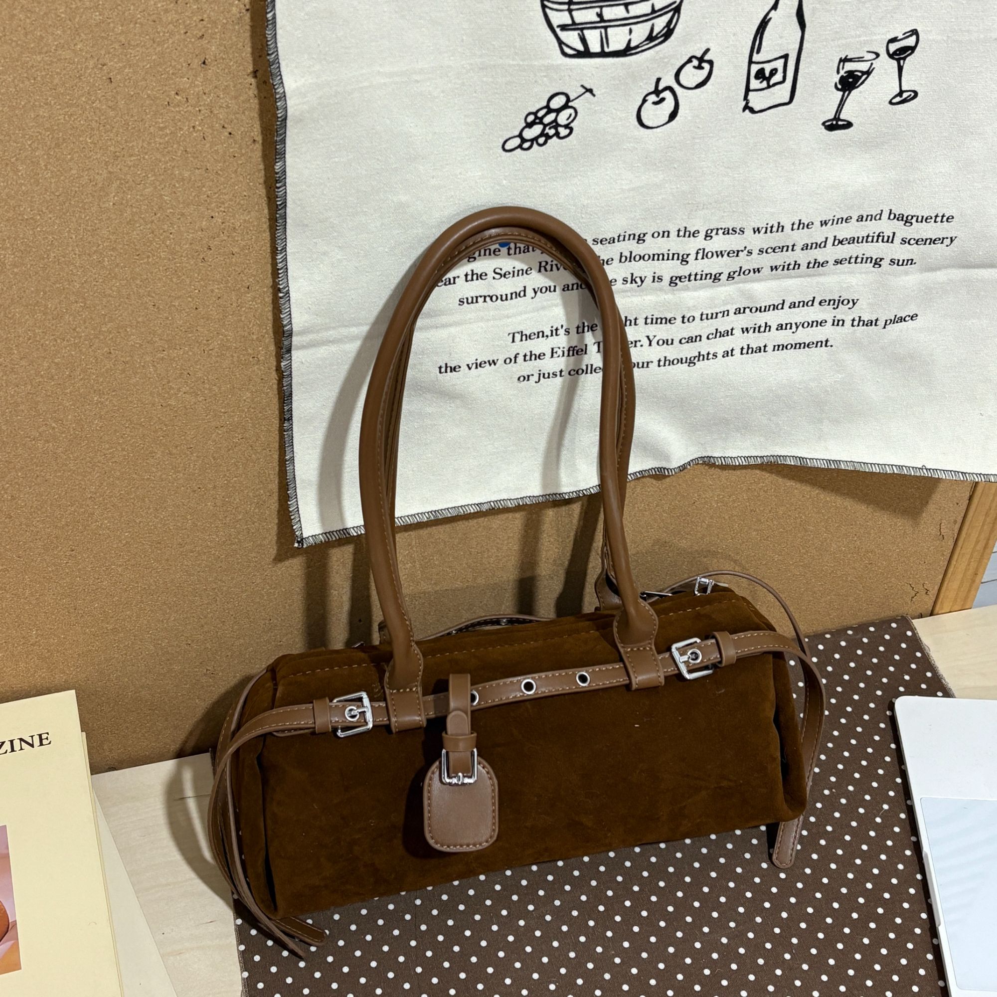 JuanJuan自制小众原创腋下包a327