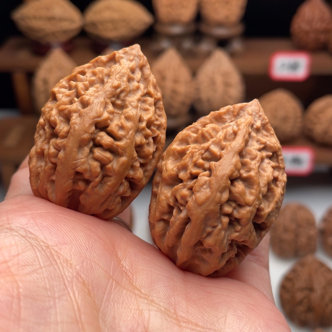 文玩核桃把件楸子8