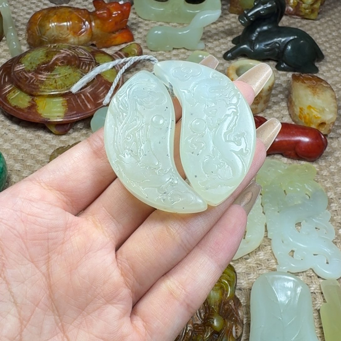 吊坠白玉菩提挂件