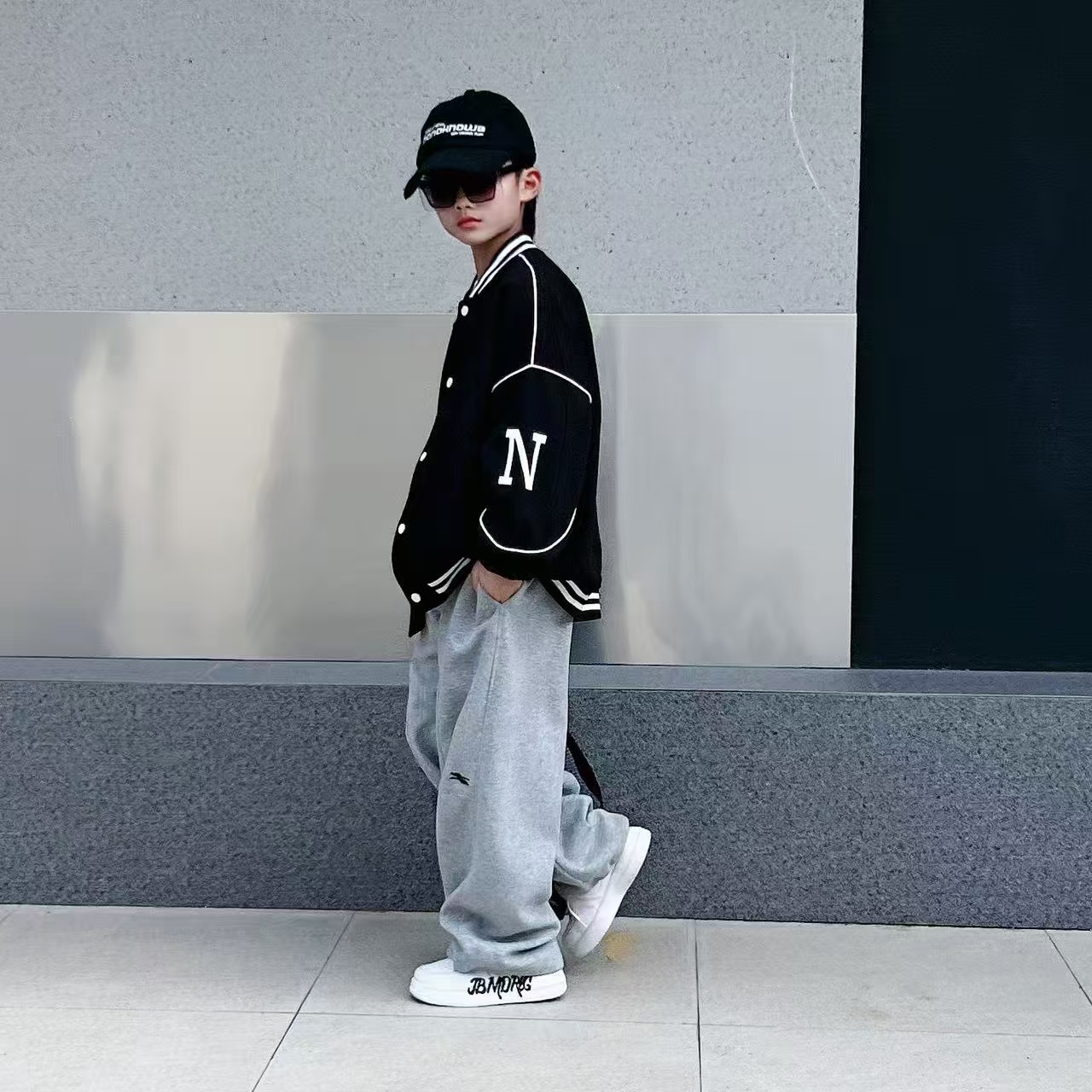 【嘟妈童装】2025秋季新款外套 男童棒球服上衣0506