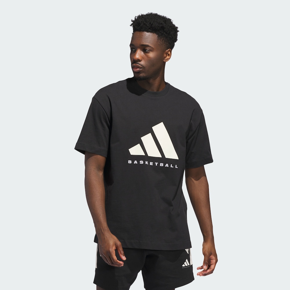 adidas/阿迪达斯【王府井AD】新款休闲运动T恤衫时尚纯棉短袖JX5575