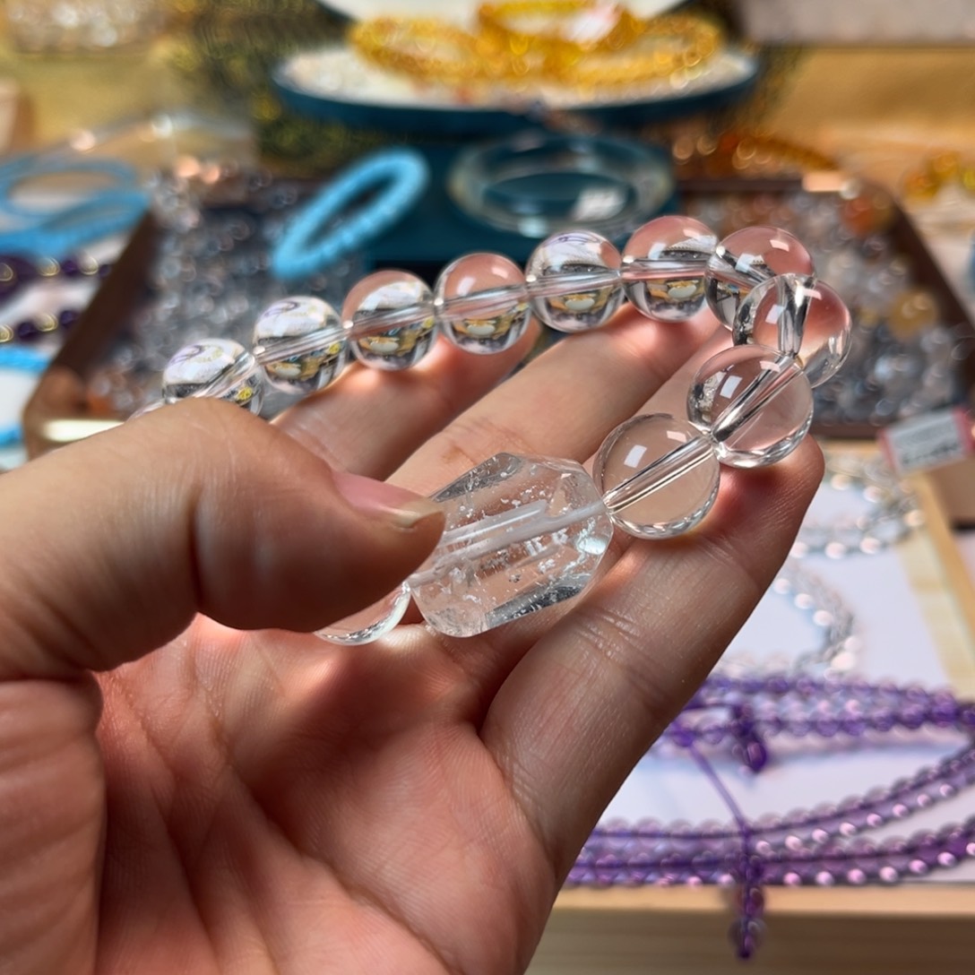 【闪购商品】水晶手链未镶嵌雪花幽灵