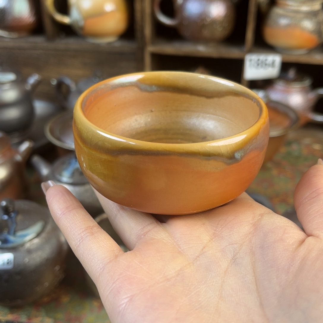 杯柴烧茶器主人杯杯