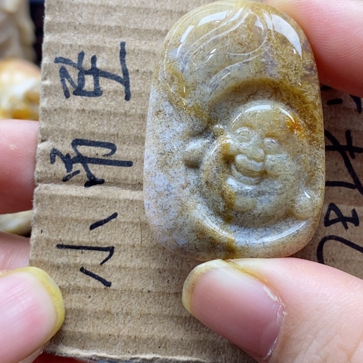 硅化珊瑚（珊瑚玉）颈饰未镶嵌