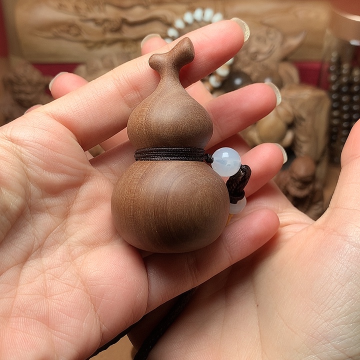 檀香木把件老山檀香葫芦