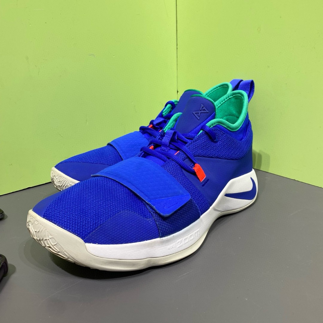 保罗乔治 PG2.5 宝石蓝46码 配盒下地1.2次 很新成色市场价2599