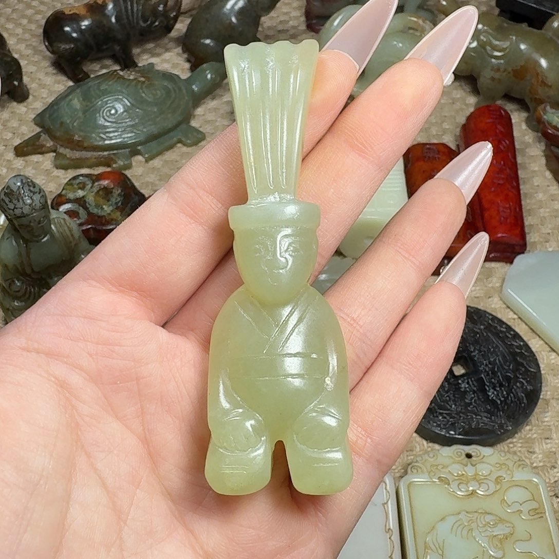 白玉菩提吊坠挂件