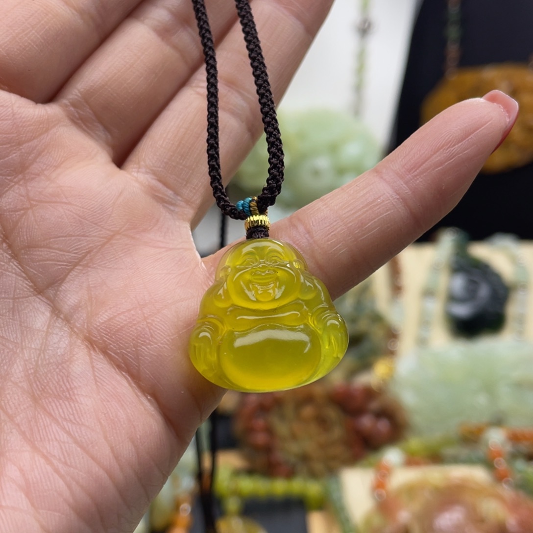 未镶嵌蛇纹石玉颈饰