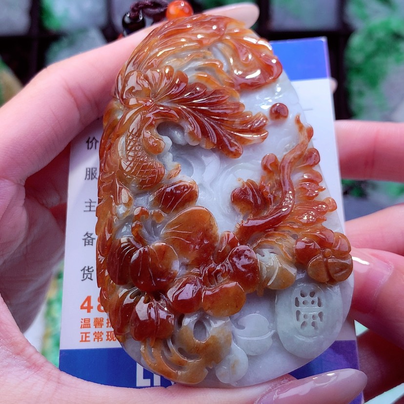 【闪购商品】翡翠颈饰未镶嵌挂件
