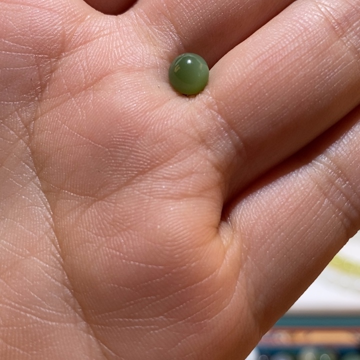 和田玉单珠未镶嵌t****n卡6猫眼单珠