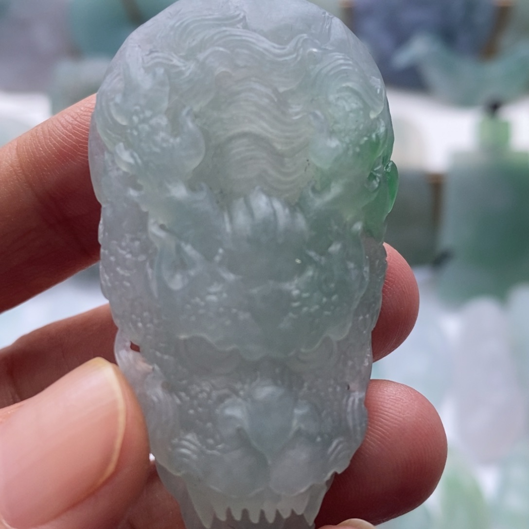 未镶嵌定制翡翠扒****玩