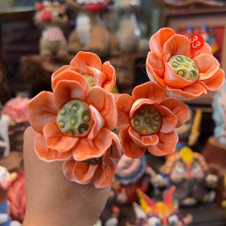 W***枚摆件陶小镇青花每日有新品