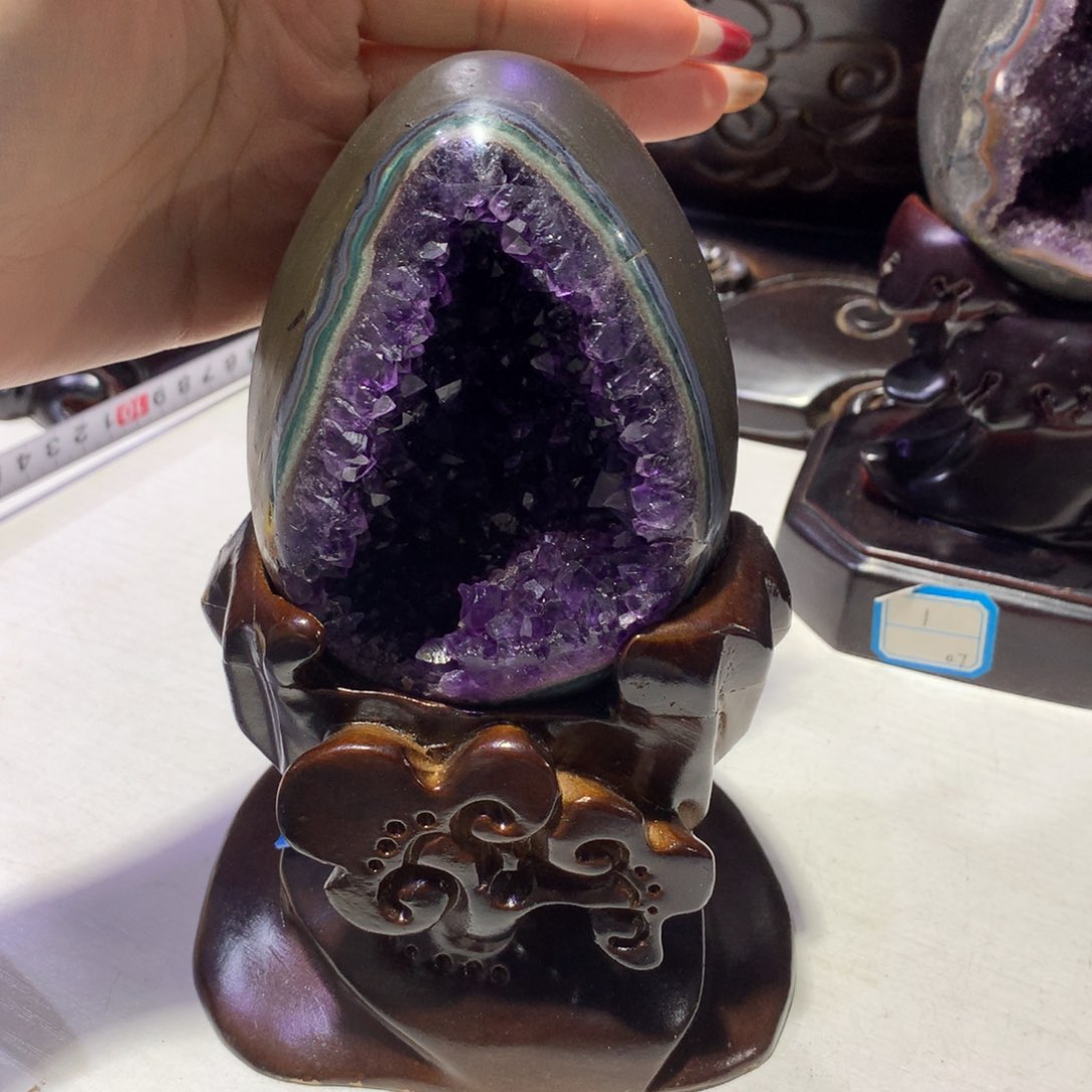 水晶摆件婷未镶嵌