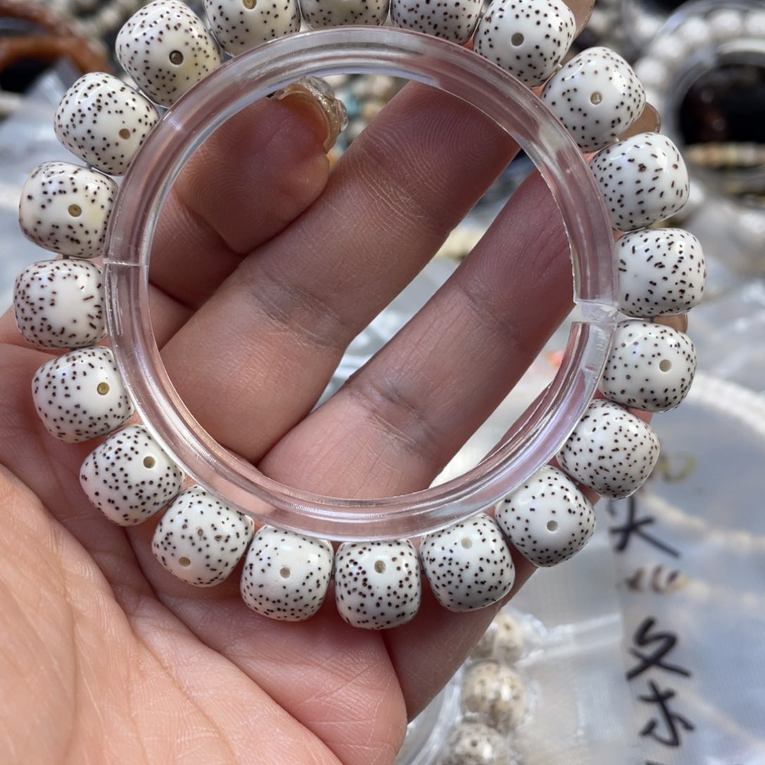 手串星月菩提原生态星点货尺寸11.5