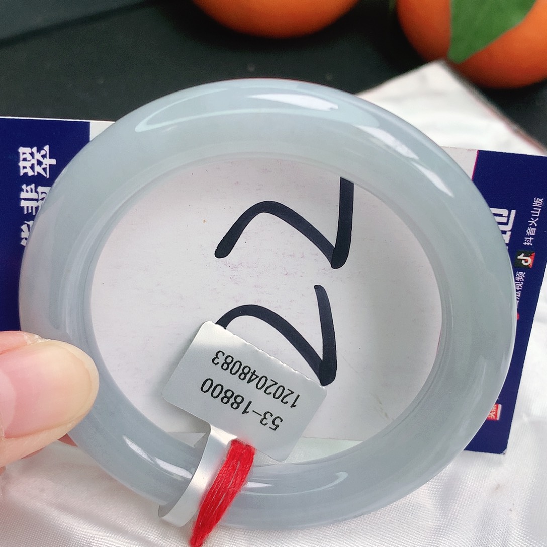 翡翠手镯未镶嵌缅甸天然A货翡翠