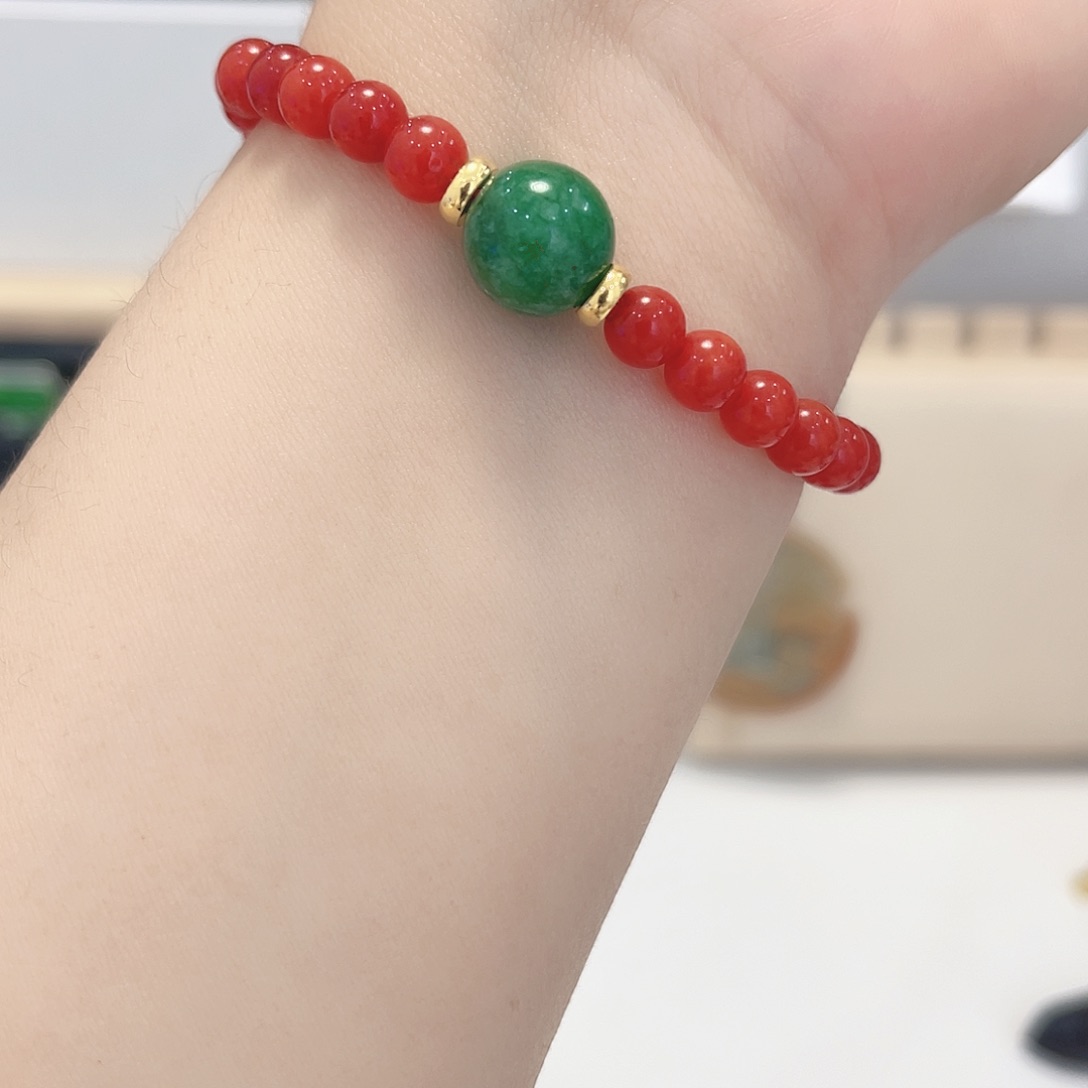 未镶嵌手串翡翠手串43