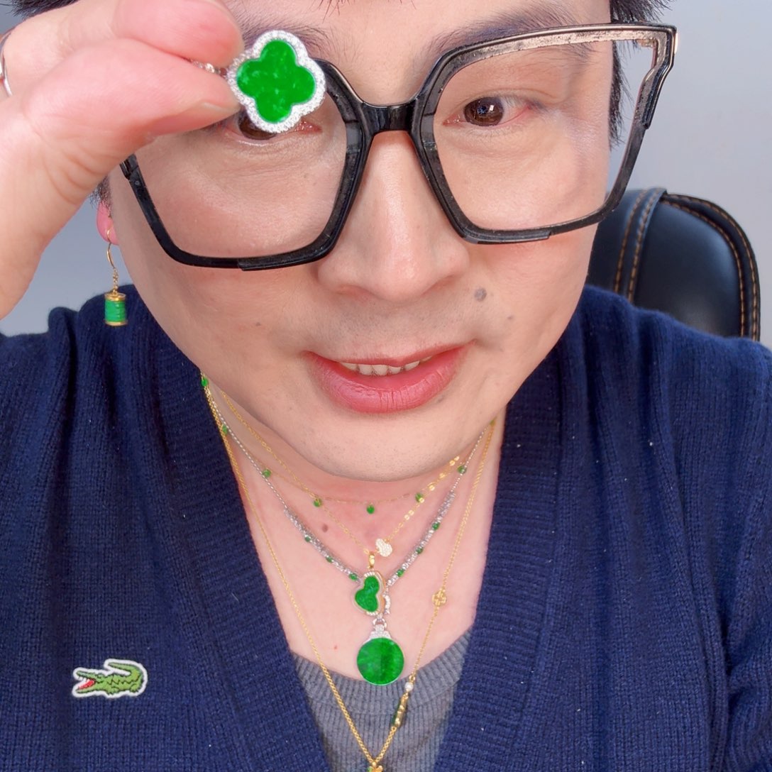 翡翠颈饰未镶嵌一个