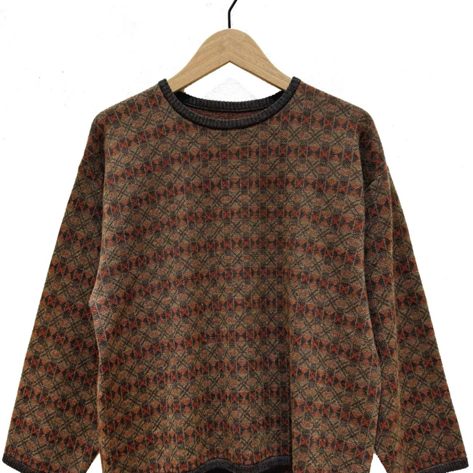 左岸迷香 针织上衣7109