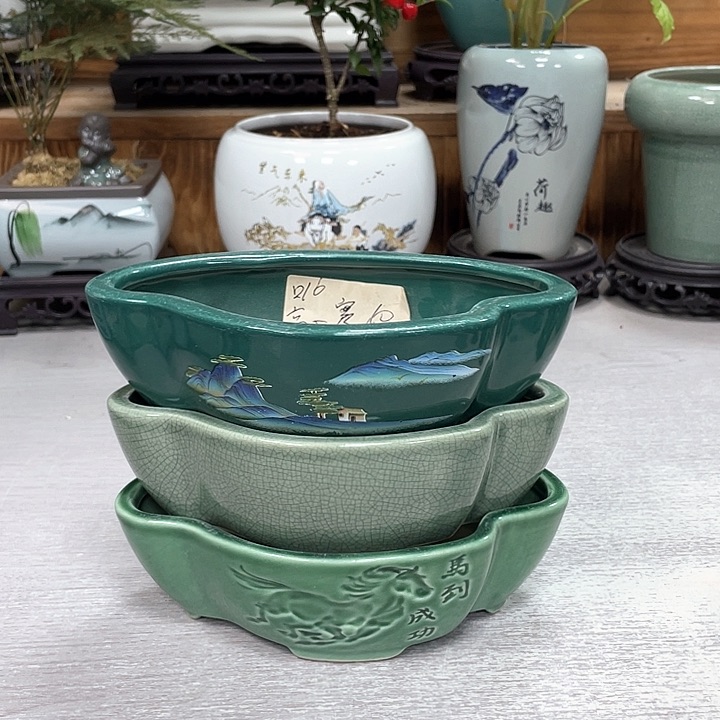 陶瓷花盆紫砂花盆福利抢购