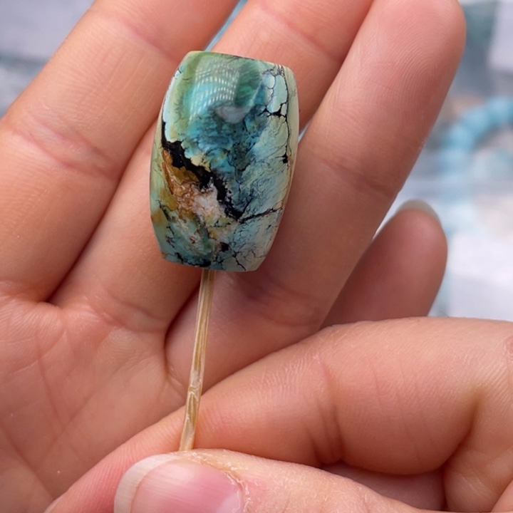 绿松石珠宝奇石未镶嵌