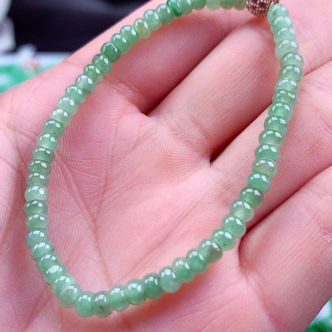 未镶嵌手链翡翠手串