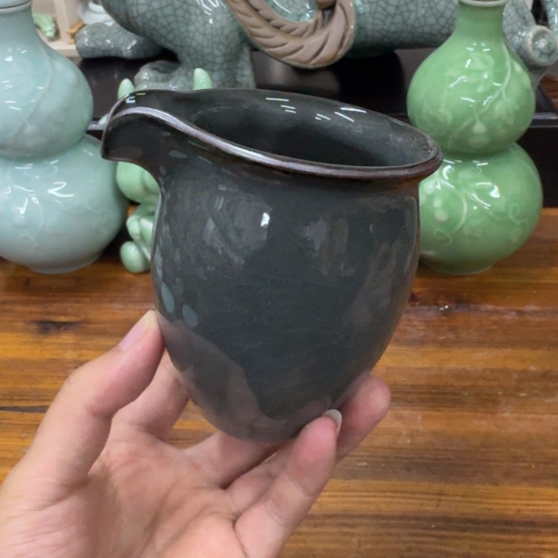 龙泉青瓷茶具微瑕6928