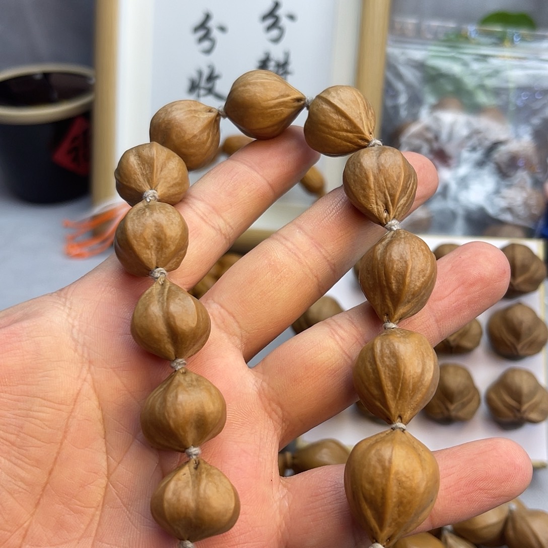 橄榄核手串20四花轮回