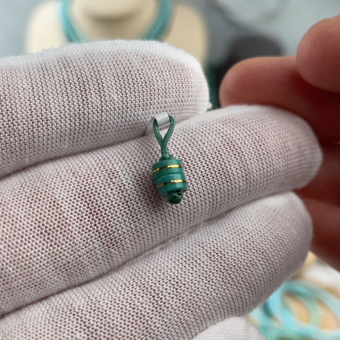 绿松石手链未镶嵌精品隔片卡4.8