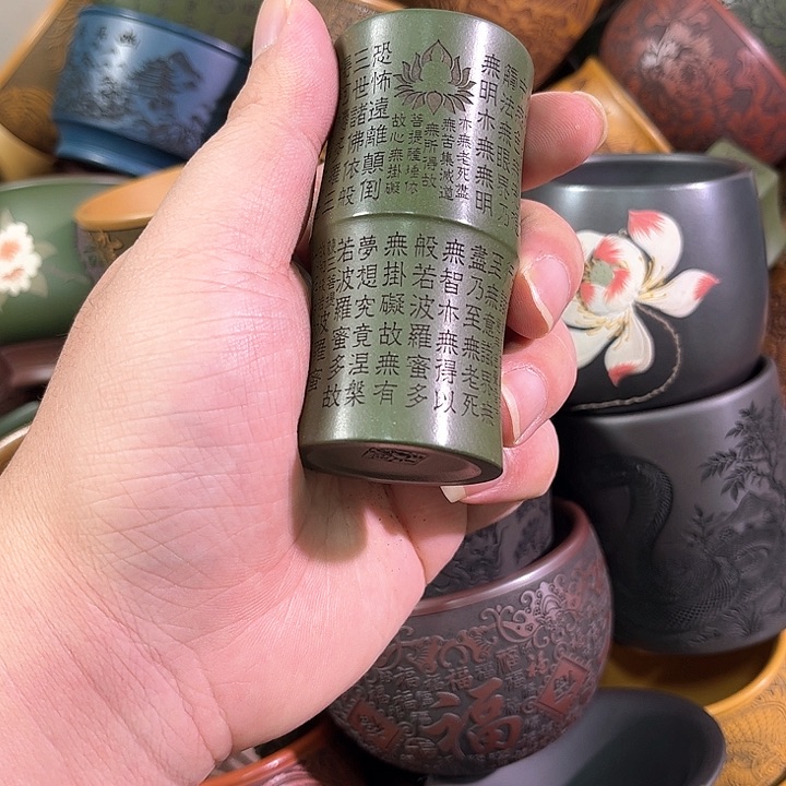 茶杯紫砂全手工紫砂主人杯