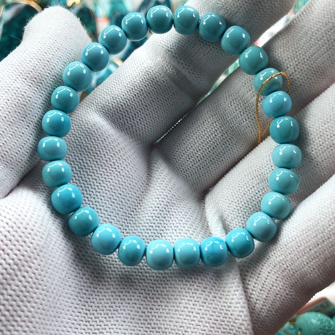 绿松石未镶嵌车挂