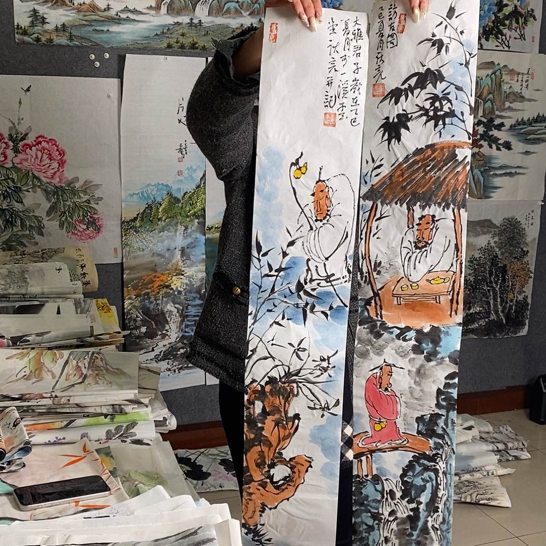 国画纯手写手绘作品32