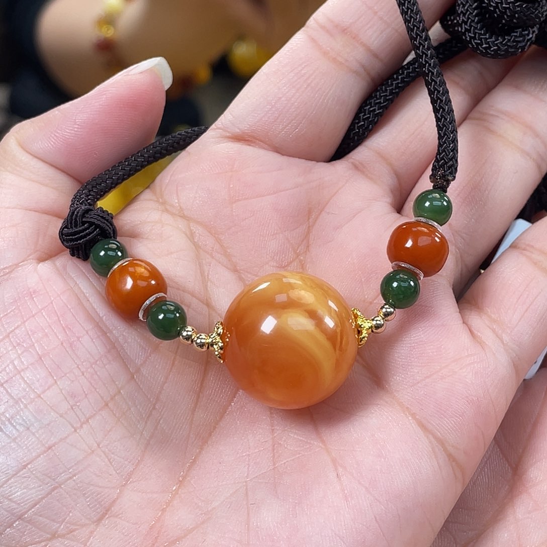 琥珀未镶嵌裸石h9