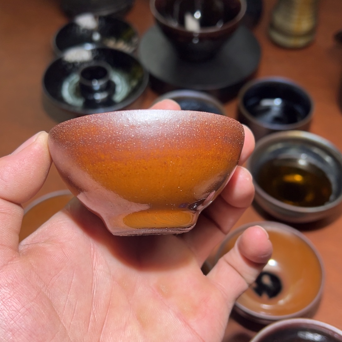 L***E茶盏柴烧主人杯建窑建盏茶盏