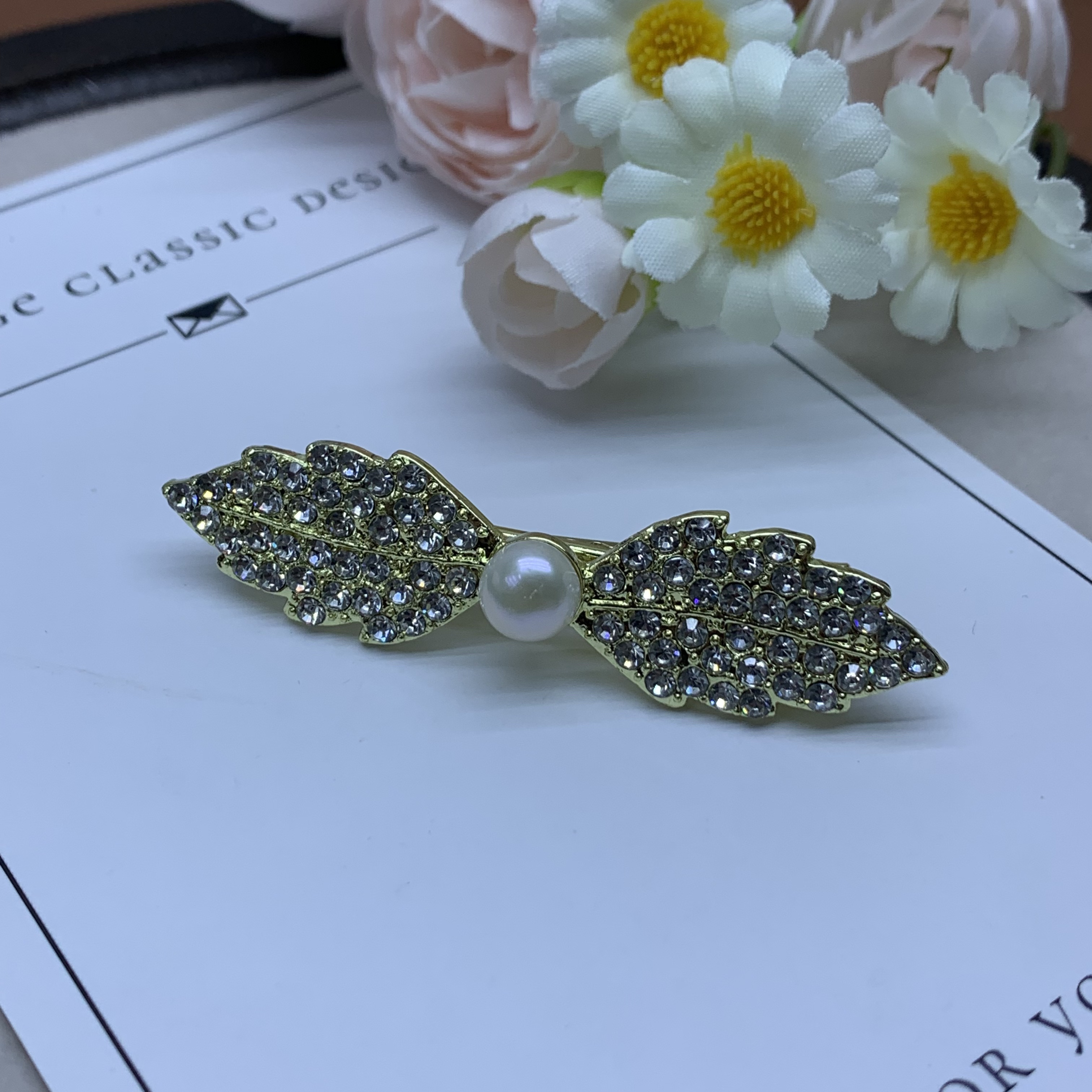 652-淡水珍珠发夹