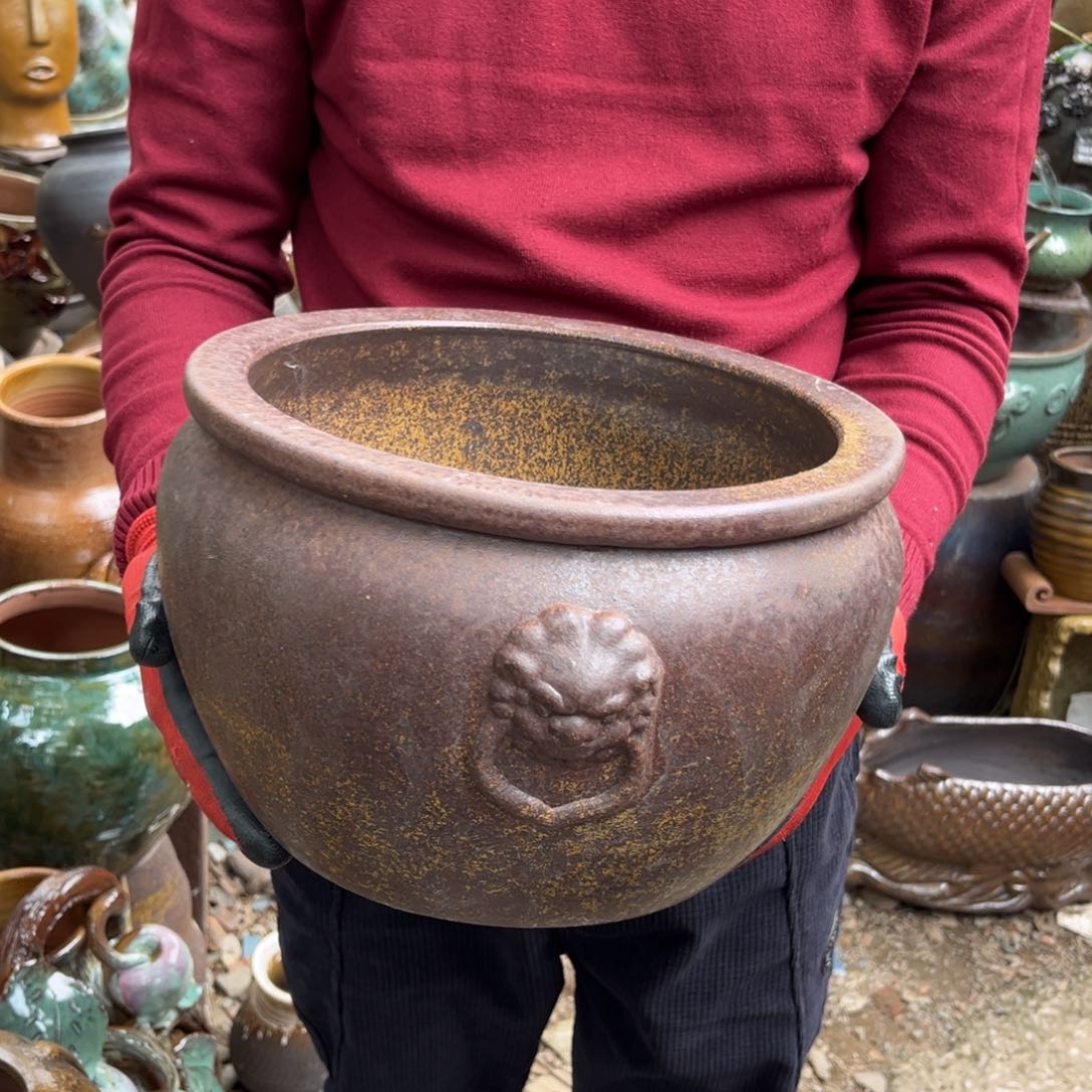 红陶高17口27无孔