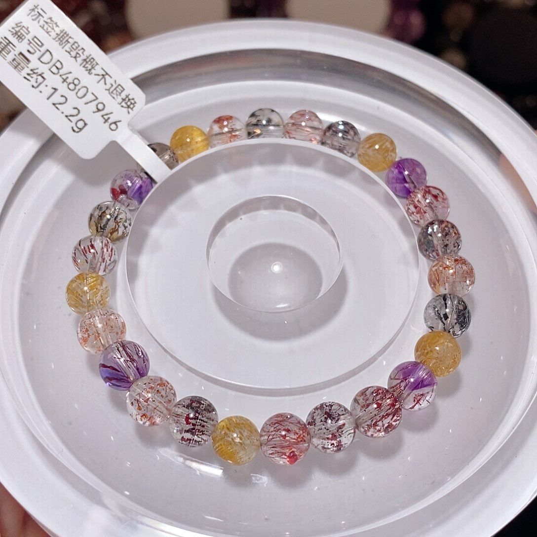 水晶手链未镶嵌F仙女超七7