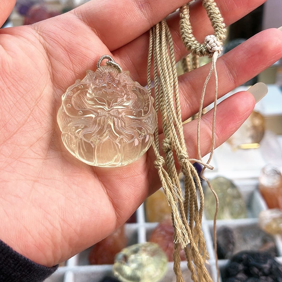 水晶黄水许愿款未镶嵌言*