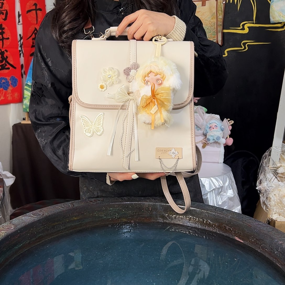 忘***川毛绒娃包手作不退不换