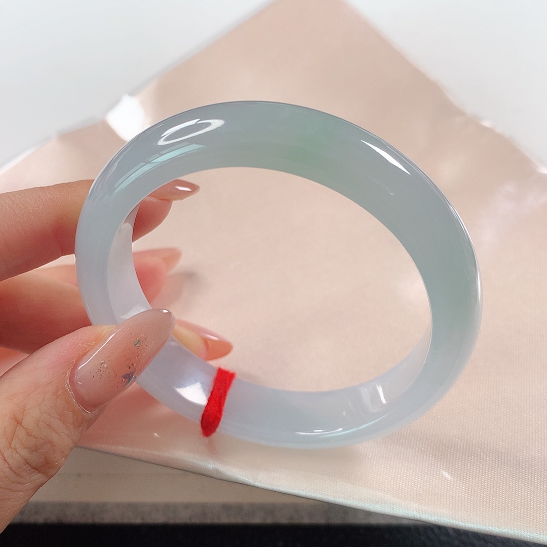 翡翠手镯未镶嵌 正圈①②③