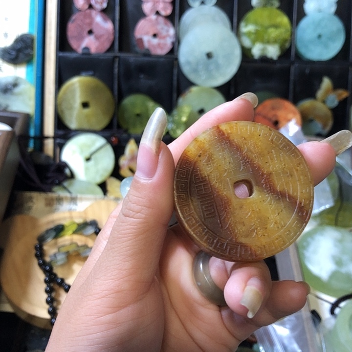 未镶嵌岫玉岫玉挂件