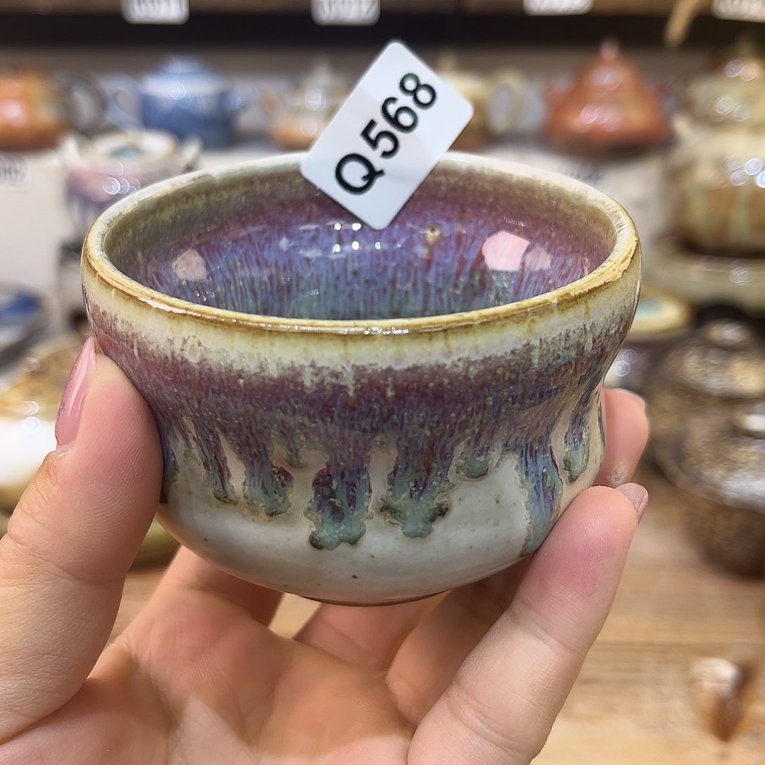 白泥茶杯陶瓷艺术